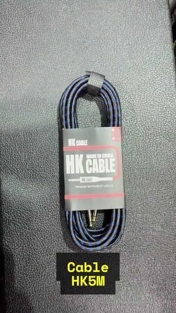 Video de Cable Plug a Plug HK5M 5 Metros Para Guitarra Bajo Teclado