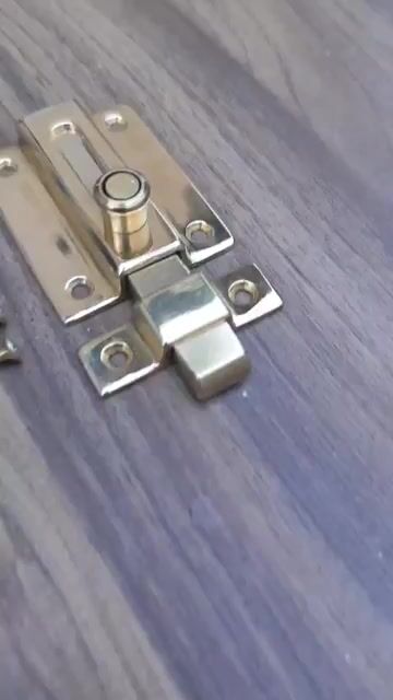 Video de PASADOR BRONCE PULIDO CON TRABA COD: 31540