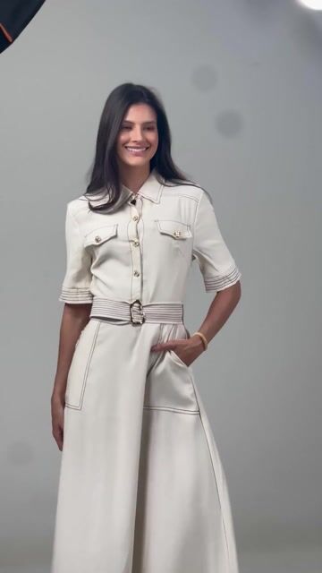 Vídeo de VESTIDO PESPONTO KAREN