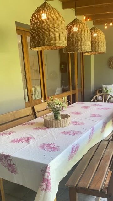 Video de Mantelería y Deco Textil 100% Algodón | Flor de Lis
