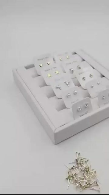 Video de Combo 10 pares Aros de Plata / Plata y Oro