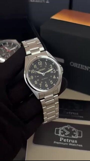 Video de Orient Solartech MBSS1492 40mm - AÇO/MOSTRADOR PRETO