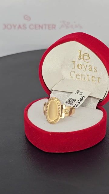 Video de Anillo Oro Rojo 18k Sello Cleopatra 9x15 Mm 1.4 Gramos C2150