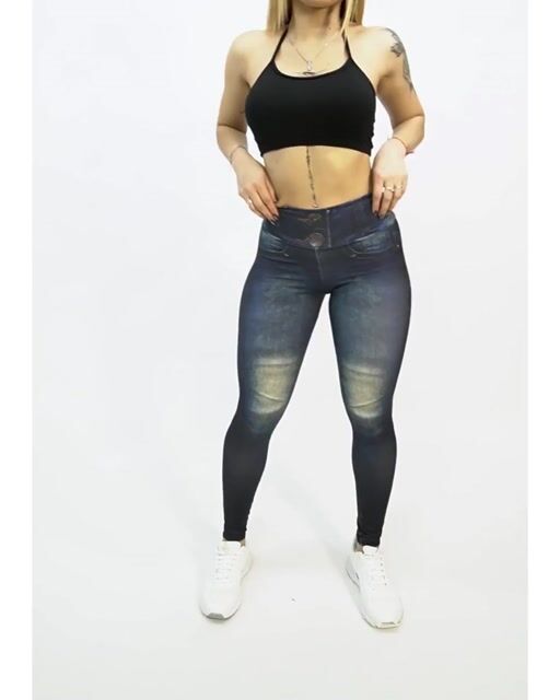 Video de Calza Jean Azul