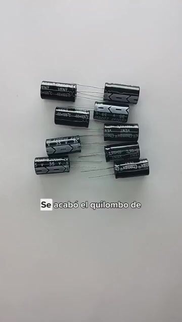 Video de Pack X10 Unidades Capacitor Electrolítico 2200uf 35v 13x25mm