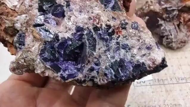 Video de 2 Piezas Fluorita con Calcita | Espécimen 2lbs