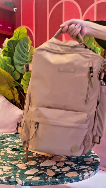 Video de Mochila deViaje Viral Beige - Equipaje de cabina portanotebook