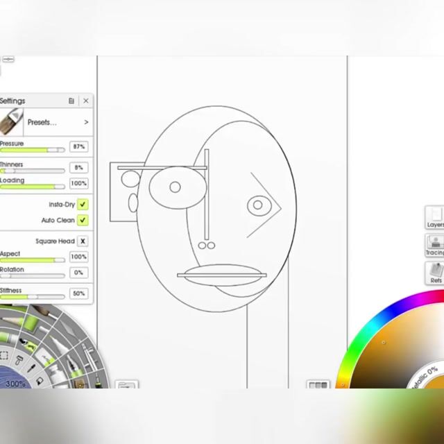 Vídeo de Pôster Cubiface 15 - Arte Colecionável - Tamanho A4 - Sem Moldura - Orientação Retrato