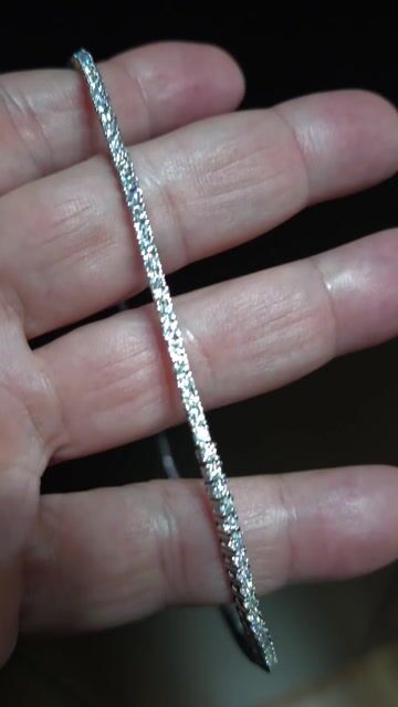 Video de Conjunto riviera Moissanite brinco e colar prata 925 banho ouro 18k