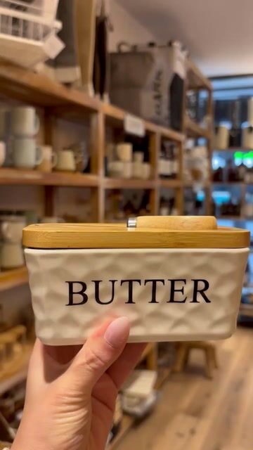 Video de MANTEQUERA CON UNTADOR TAPA BAMBU BUTTER