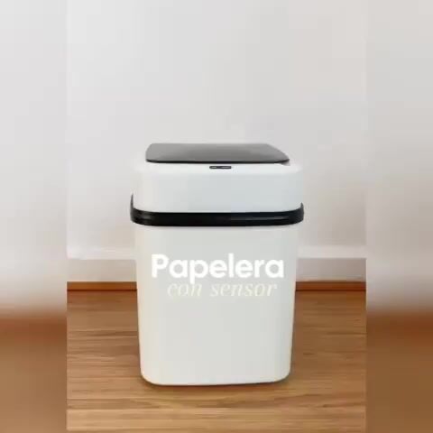 Video de CESTO INTELIGENTE CON SENSOR | APERTURA AUTOMÁTICA SIN CONTACTO ✨