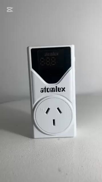 Video de Protector De Tension Digital Enchufable Atomlux Sobretension
