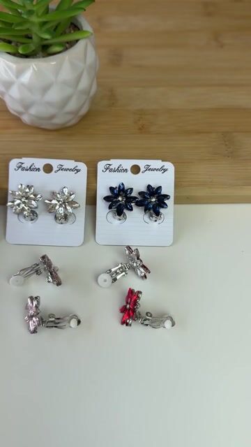 Video de Pack 6 Pares De Aros Presión Stone