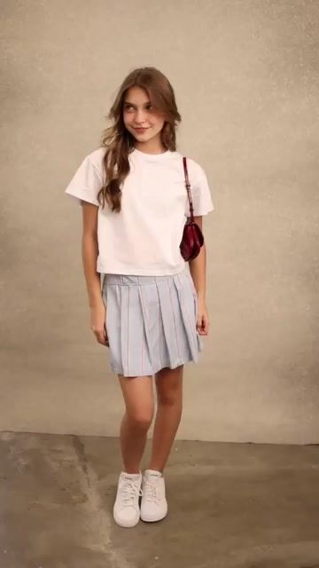 Video de Shorts Saia em Viscose Juliana 8955