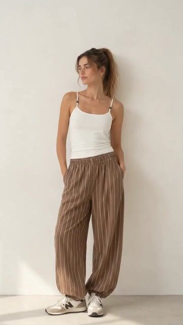 Video de Pantalon Balloon Rayado