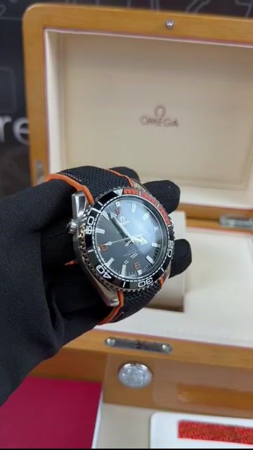 Video de Omega Seamaster 42mm - AÇO/MOSTRADOR PRETO - NYLON - (ADVOGADO)