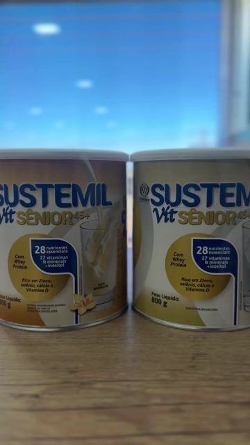 Vídeo de Sustemil Vit Sênior 45+ 800g