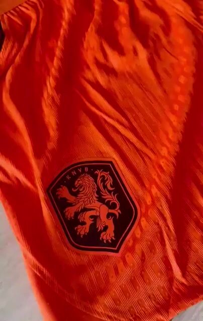 Video de SHORT HOLANDA 2026/27 NARANJA - TELA JUGADOR