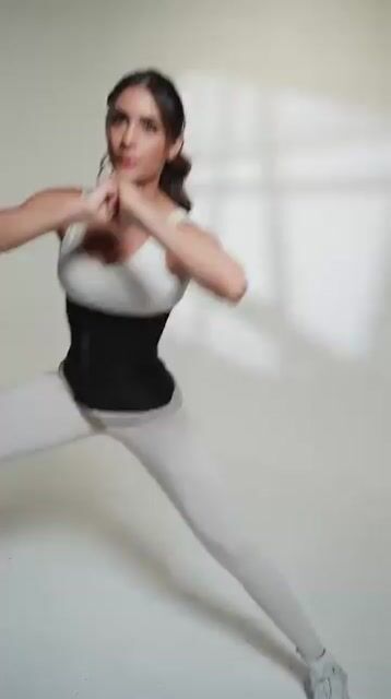 Vídeo de Cinta Modeladora Faixa Abdominal 5 Barbatanas Biobela