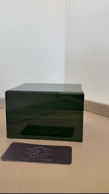 Video de Caixa de Madeira Premium Verde