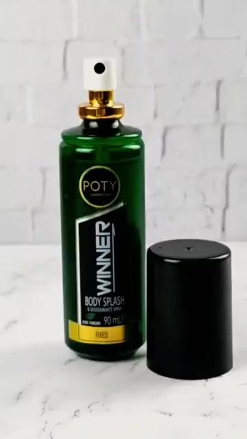 Vídeo de Desodorante Body Splash Winner 90 ml Poty Cosmeticos