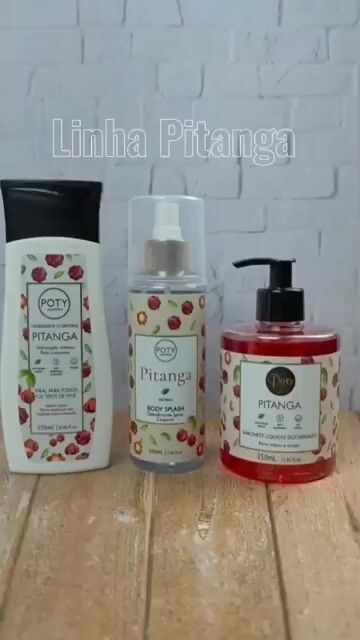 Vídeo de Kit Pitanga Poty Cosméticos (3 produtos)