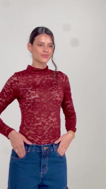 Vídeo de BLUSA DE RENDA IRIS