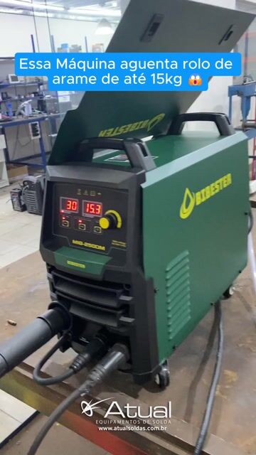 Vídeo de Máquina Inversora Multiprocesso MIG/MAG e MMA 210A – Bibester 220V