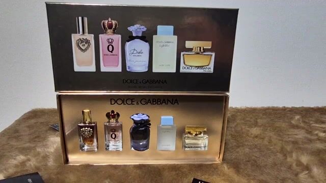 Video de Set de mini perfumes Dolce & Gabbana