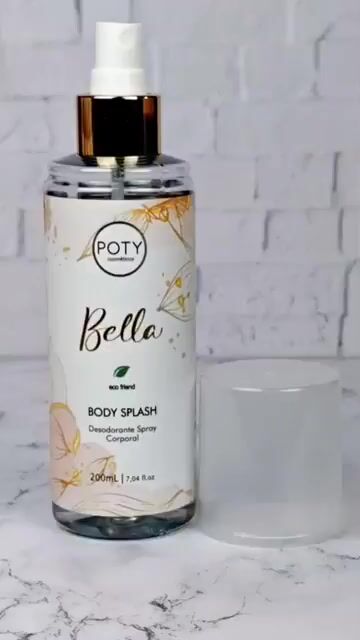 Vídeo de Body Splash Bella 200ml Poty Cosméticos