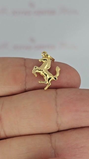 Video de Dije Oro 18k Caballo Inflado 12x25 Mm 0.9 Gr Ch - C2361