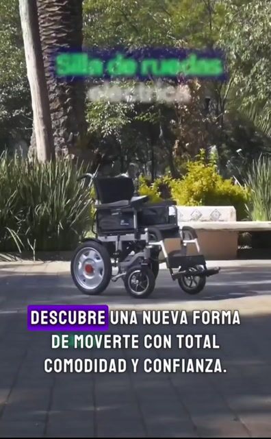 Video de Silla de ruedas eléctrica de acero todoterreno 42 kg