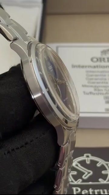 Video de Orient Bambino Open RA-AG0028L10A 40mm - AÇO/MOSTRADOR AZUL