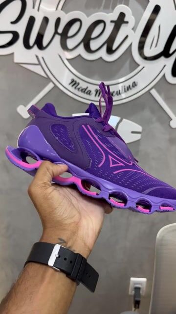 Video de Tênis MZ Wave Prophecy 14 ROXO/LILAS