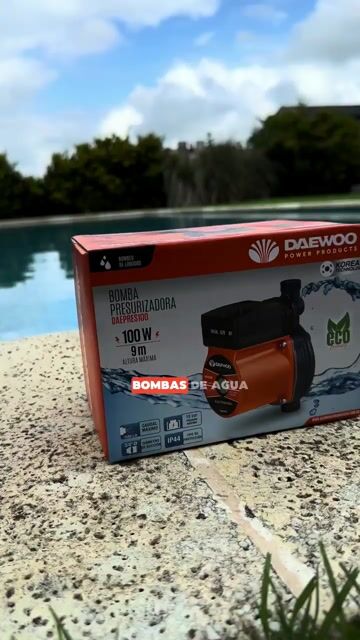 Video de Bomba Presurizadora De Agua Daewoo 100W DAEPRES100 - Ideal Ducha y Calefón