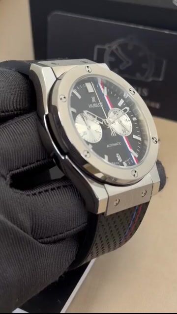 Video de Hublot Classic Fusion 42mm - AÇO/MOSTRADOR PRETO - SILICONE