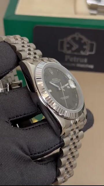 Video de Datejust 40mm - AÇO/MOSTRADOR CINZA