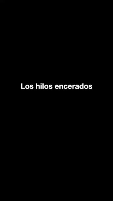 Video de Hilo Encerado X 70 Metros Fluo Para Artesanos + Calidad