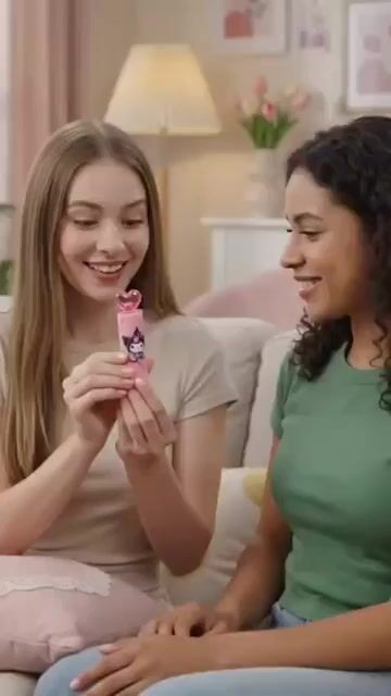 Video de Pack X2 Bálsamo Labial Miss Betty Tinte Rosa Kawaii Lipstick