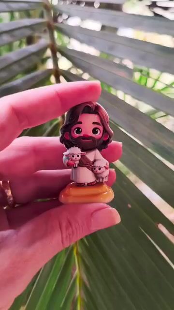 Video de Pedestal Jesus o Bom Pastor- 5 cm