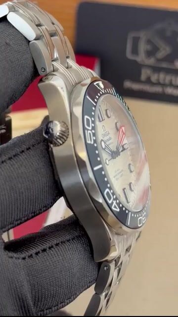 Video de Omega Seamaster 42mm - AÇO/MOSTRADOR BRANCO