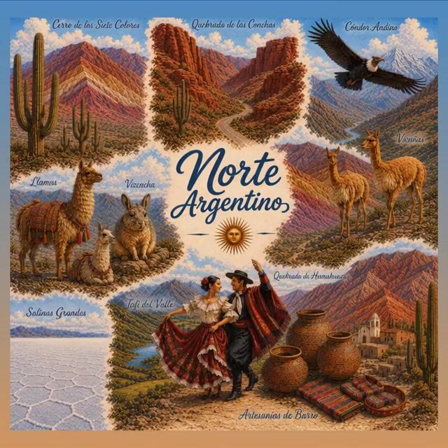 Video de Cuello multiuso Diseño Norte Argentino