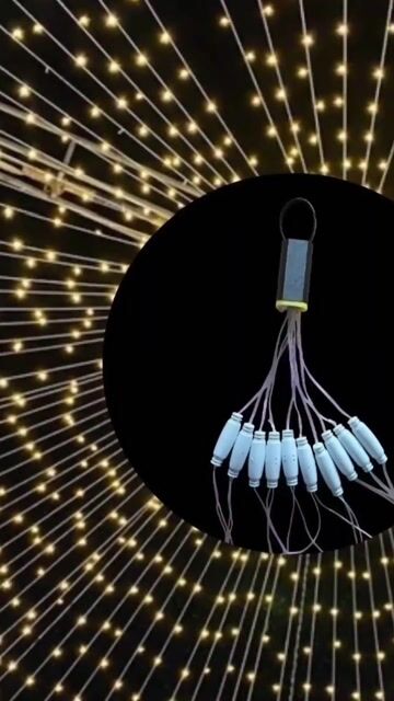 Video de Carpa de luces Eventos DUBAI 40 diámetro