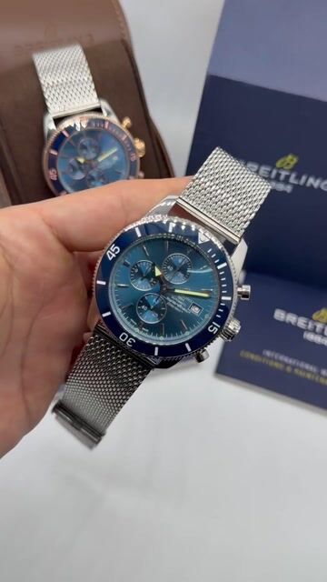 Video de Breitling Superocean Chronograph 44mm - AÇO/MOSTRADOR AZUL