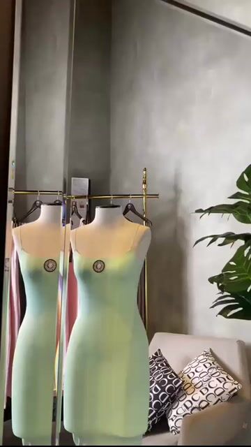 Video de Vestido midi Chocolate Doce Mariah Verde Menta