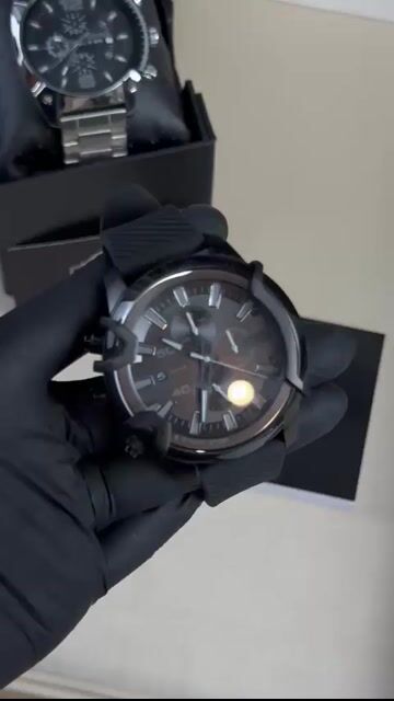 Video de Diesel DZ 4650 Chronograph 49mm - AÇO PRETO/MOSTRADOR PRETO - SILICONE
