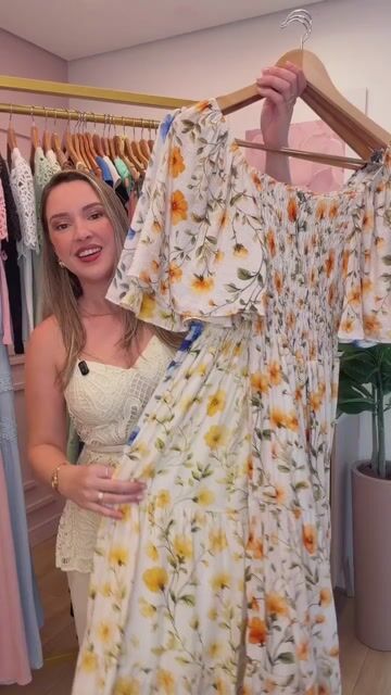 Vídeo de VESTIDO MIDI FLORES