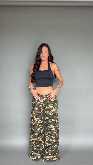 Video de calça cargo militar