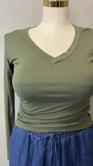 Video de Blusa de malha boho básica