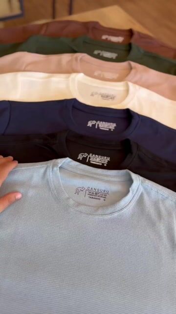 Video de Camisa Texturizada Waffle Canguru Clothing Marrom